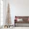 6ft. Pre-Lit Rose Gold Pine Artificial Christmas Tree, Clear Incandescent Lights